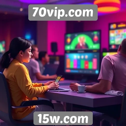 Acessibilidade e interface do 70vip.com