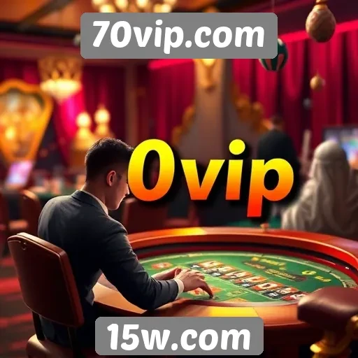 Desempenho de jogos de azar em 70vip.com