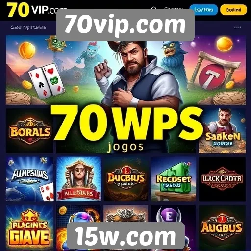 Análise da diversidade de jogos disponíveis no 70vip.com